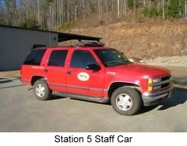 Station 5 staff car